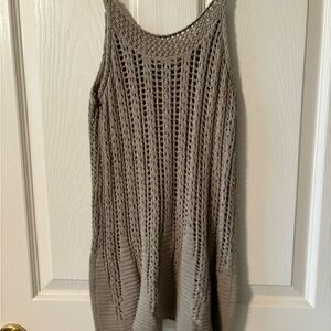 Express knitted sweater tank